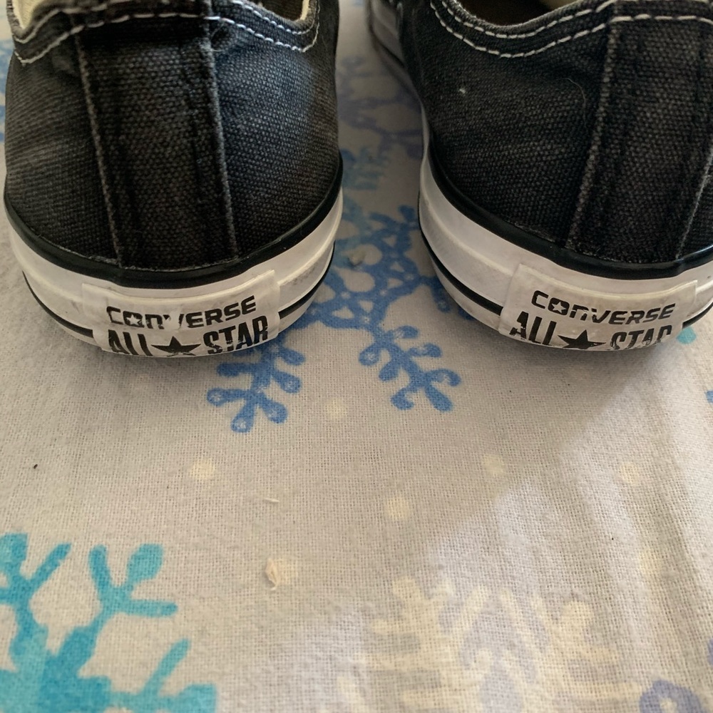 Converse All Star Low Top Black Sneakers - Picture 6 of 6